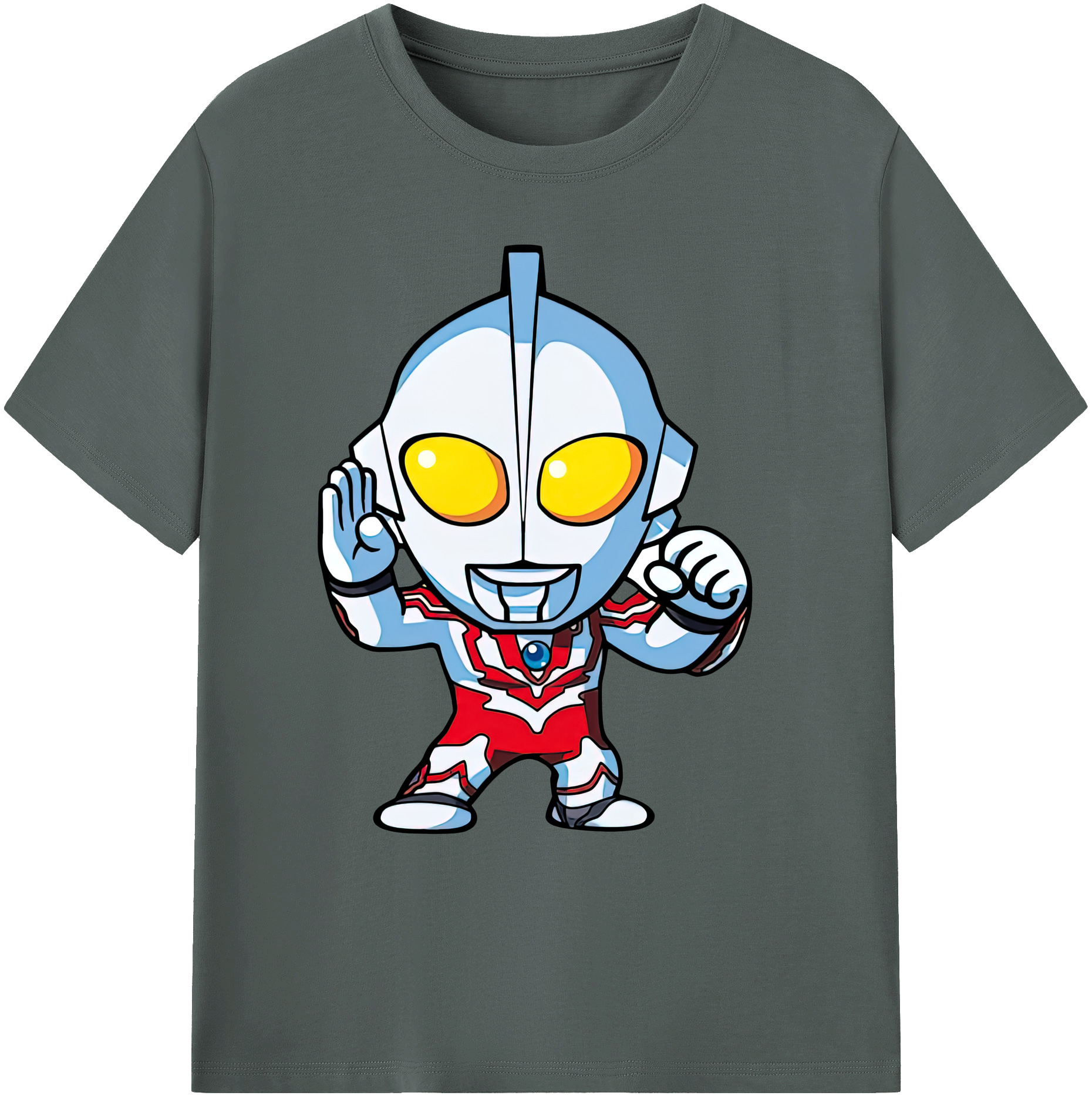 （画像用） ウルトラマン Ultraman 綿100％ メンズ半袖Tシャツ｜肌触りやわらか＆通気性